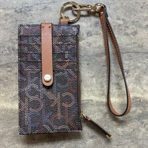 Calvin Klein Multicolor card holder with Strap